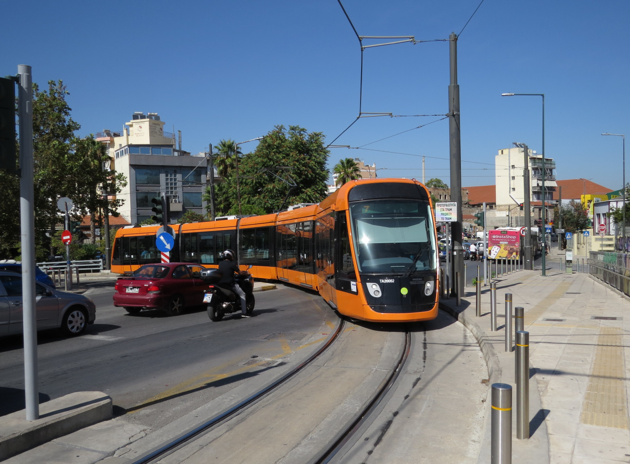 Афины, Alstom Citadis 305 № 20052; Афины — Трамваи – линии и инфраструктура