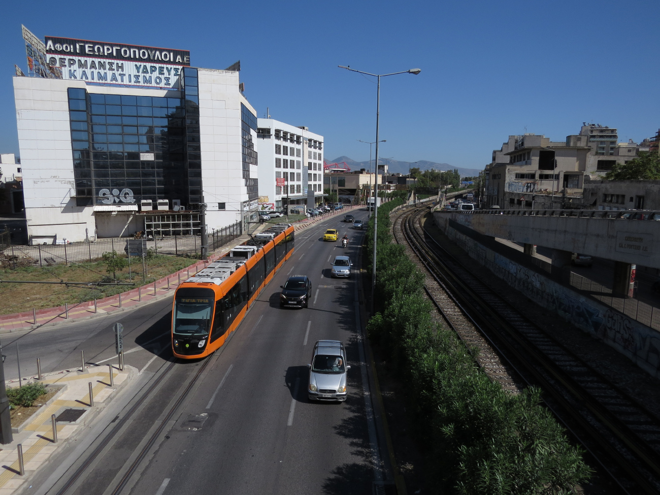 Афины, Alstom Citadis 305 № 20052; Афины — Трамваи – линии и инфраструктура