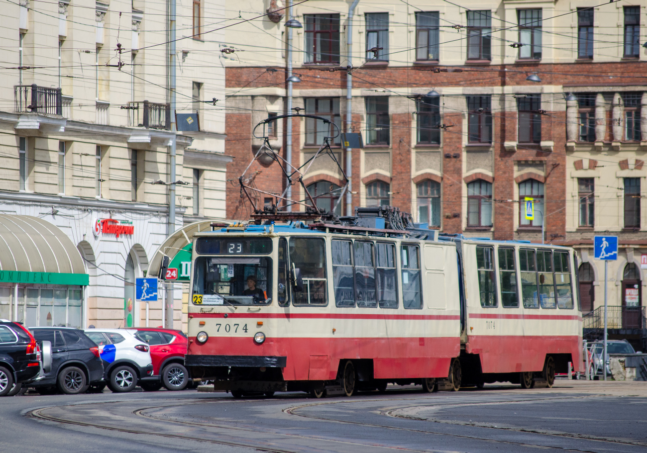 Санкт-Петербург, ЛВС-86К № 7074