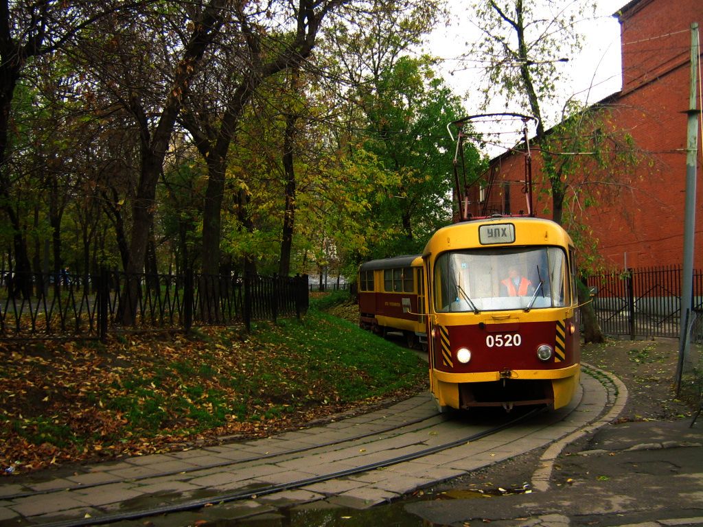 Москва, Tatra T3SU № 0520
