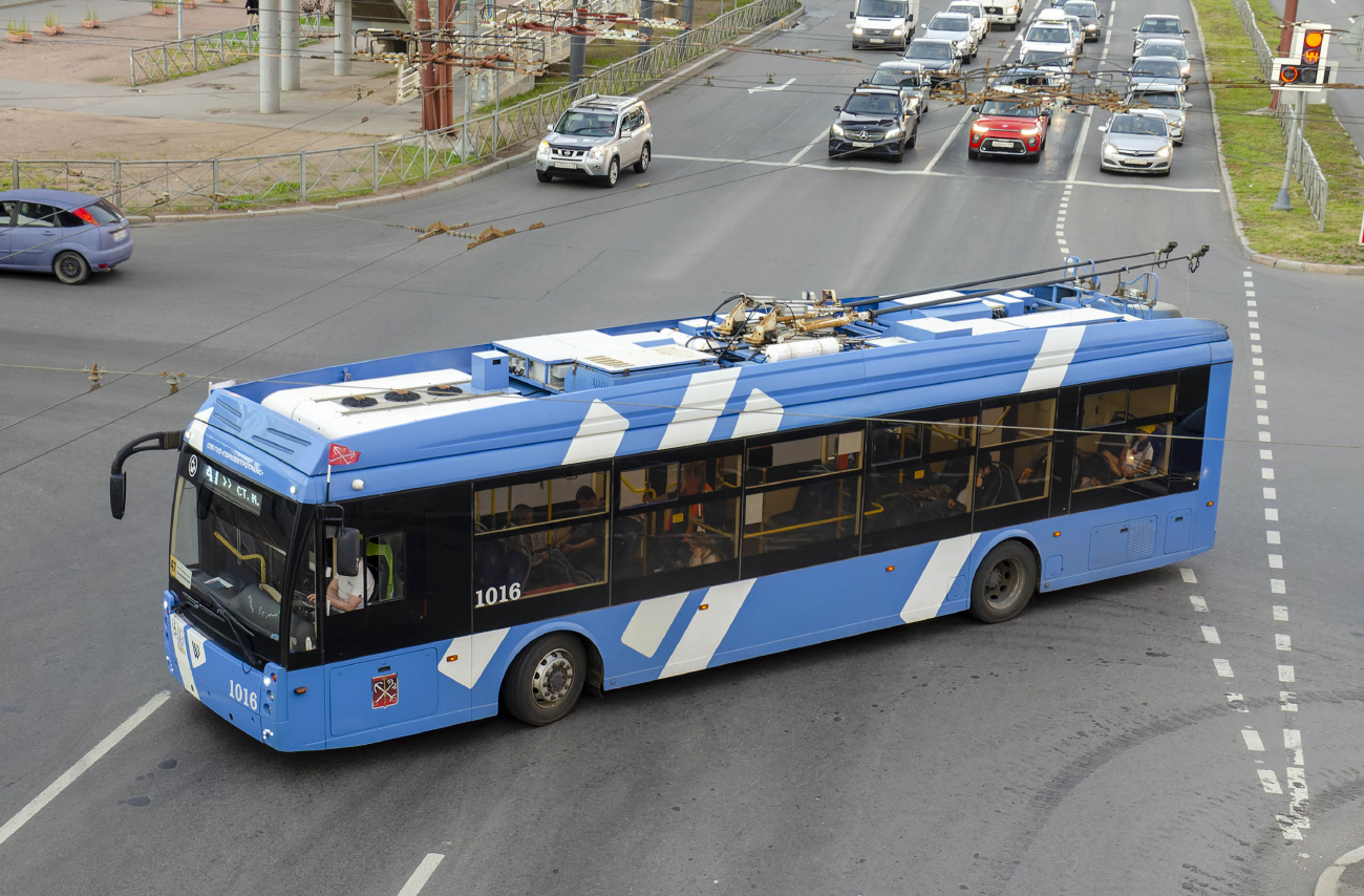 Санкт-Петербург, Тролза-5265.08 «Мегаполис» № 1016