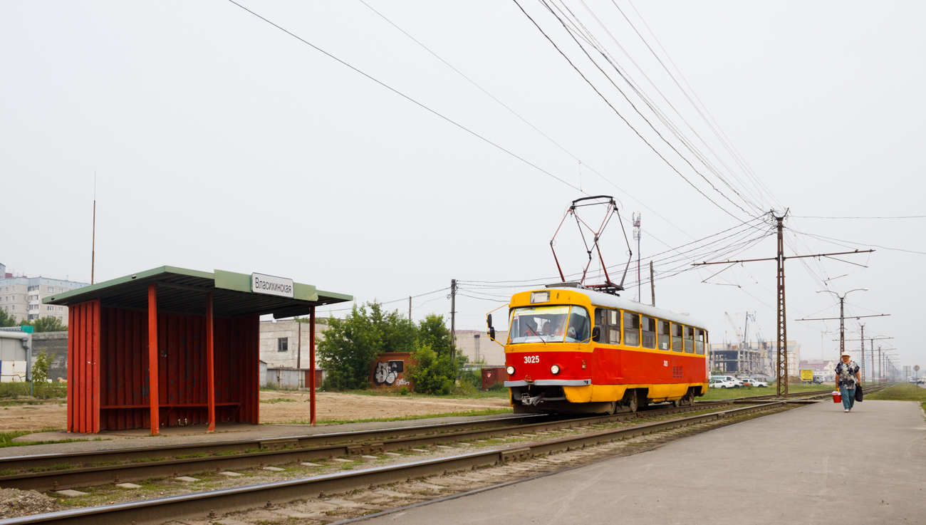 Барнаул, Tatra T3SU № 3025