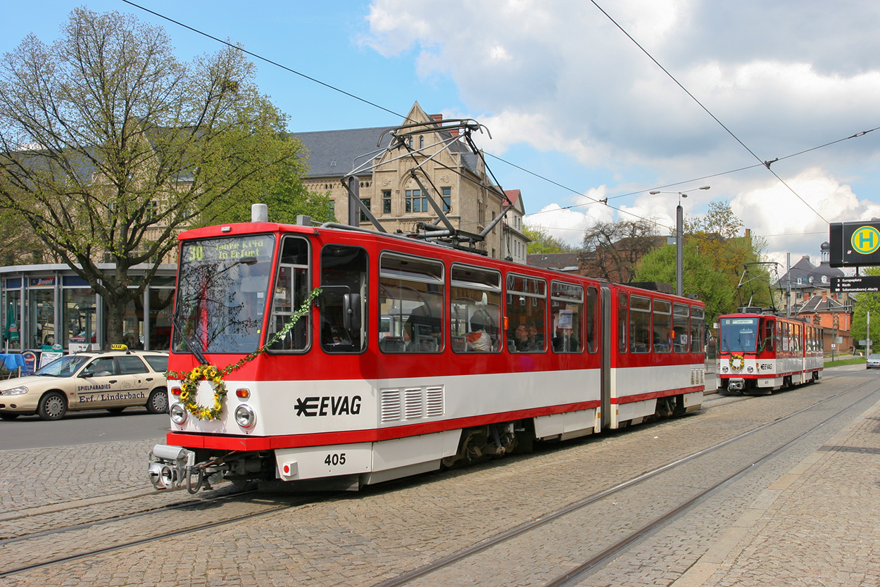 Эрфурт, Tatra KT4D-Z № 405