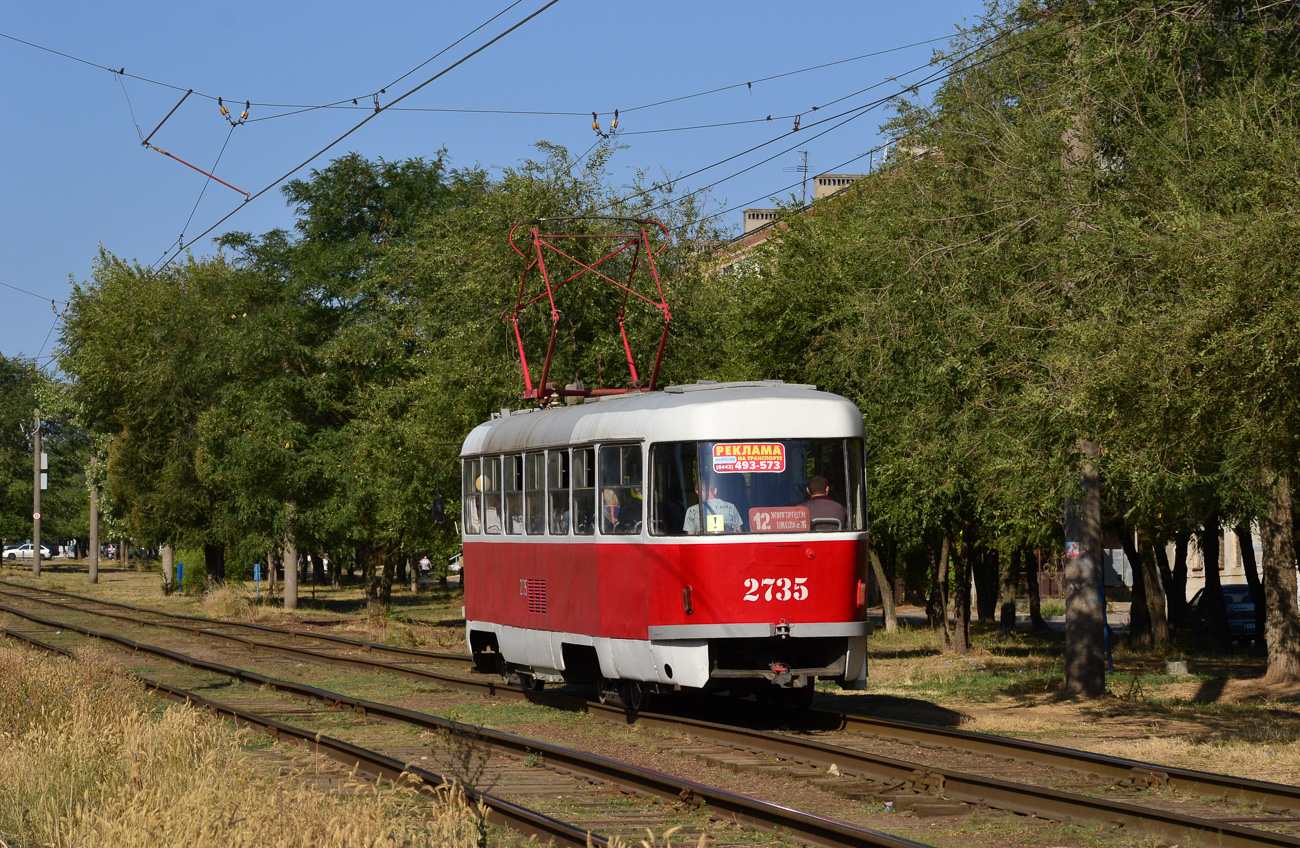 Волгоград, Tatra T3SU № 2735