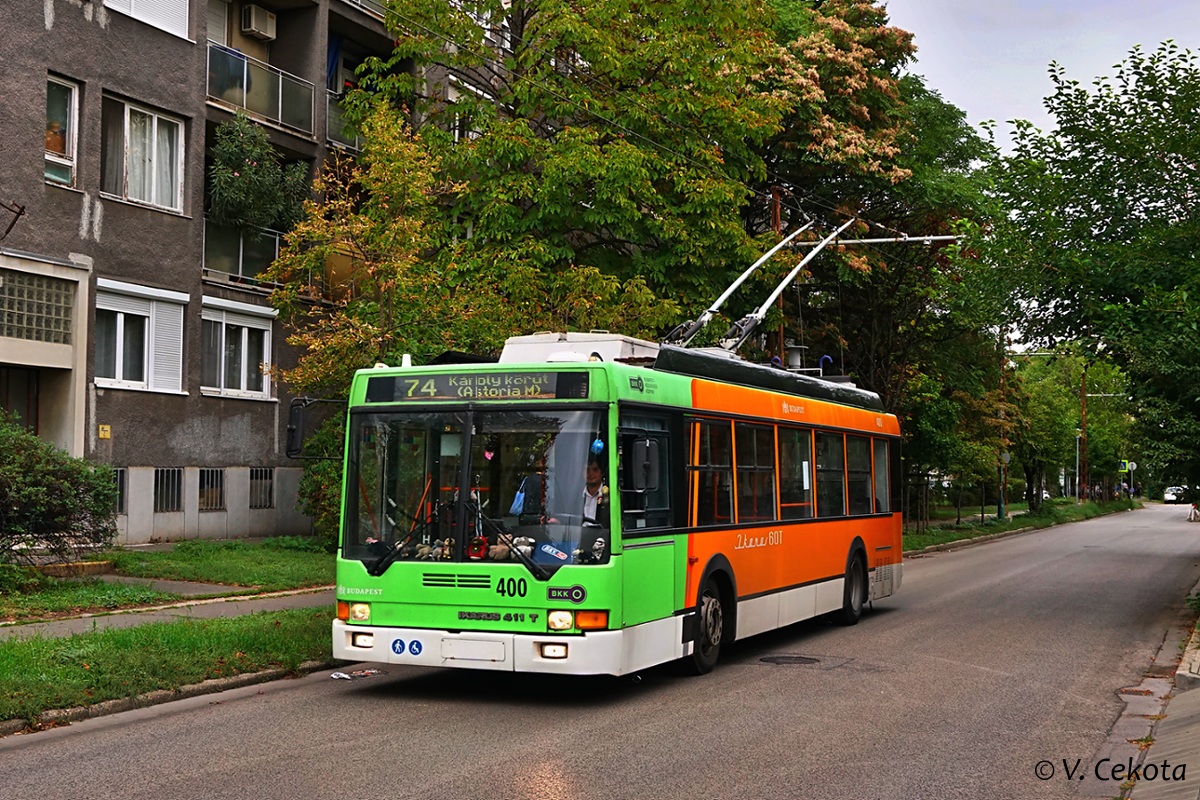 Будапешт, Ikarus 411T № 400