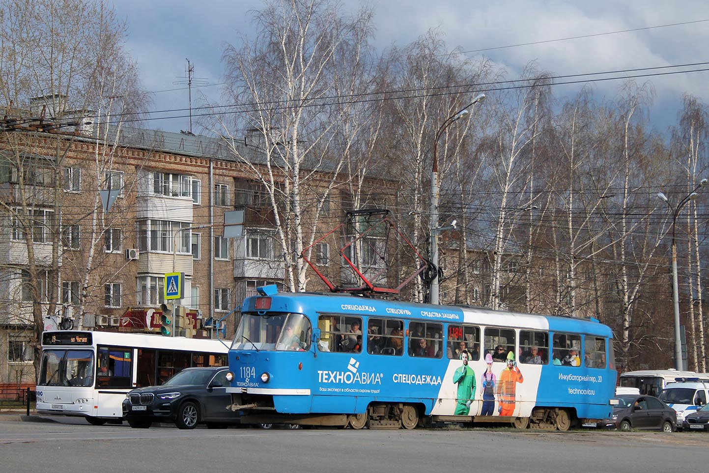 Ижевск, Tatra T3K № 1184