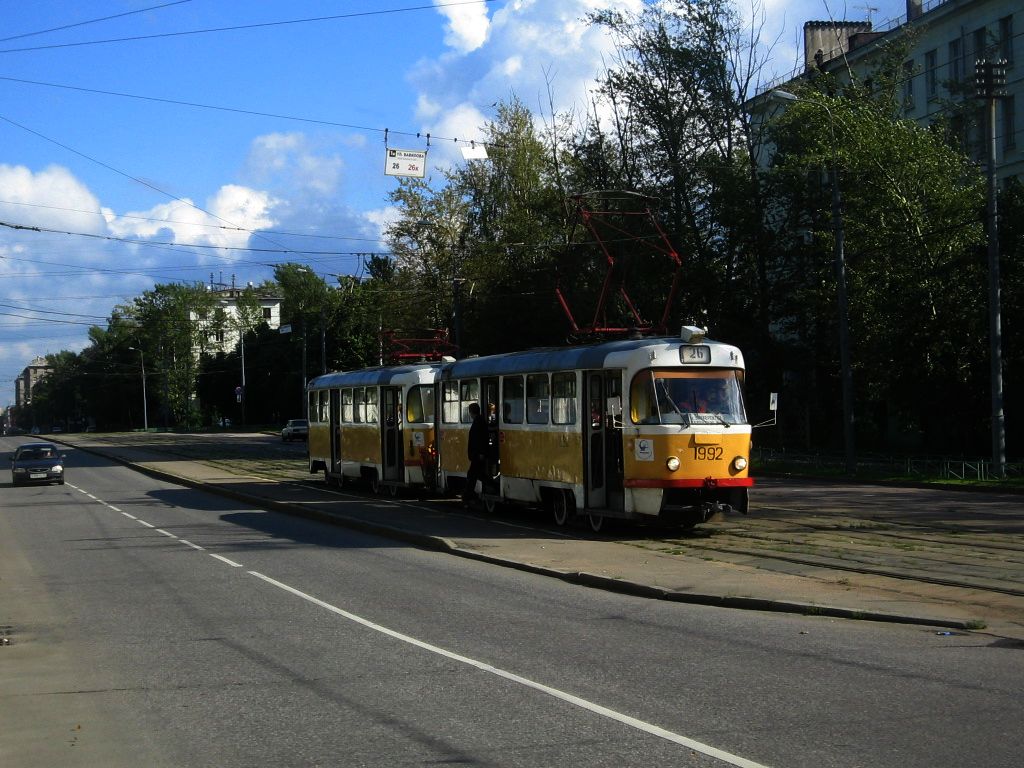 Moszkva, Tatra T3SU — 1992
