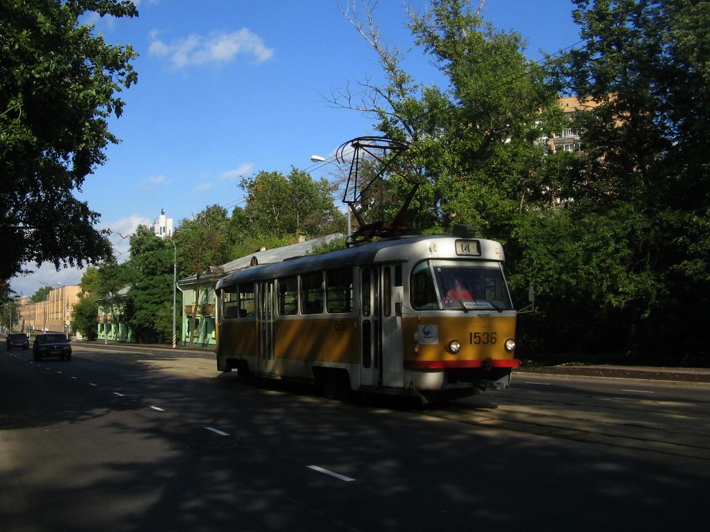 莫斯科, Tatra T3SU # 1536