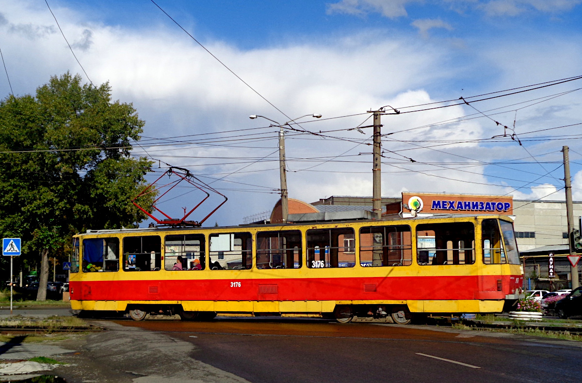 Барнаул, Tatra T6B5SU № 3176