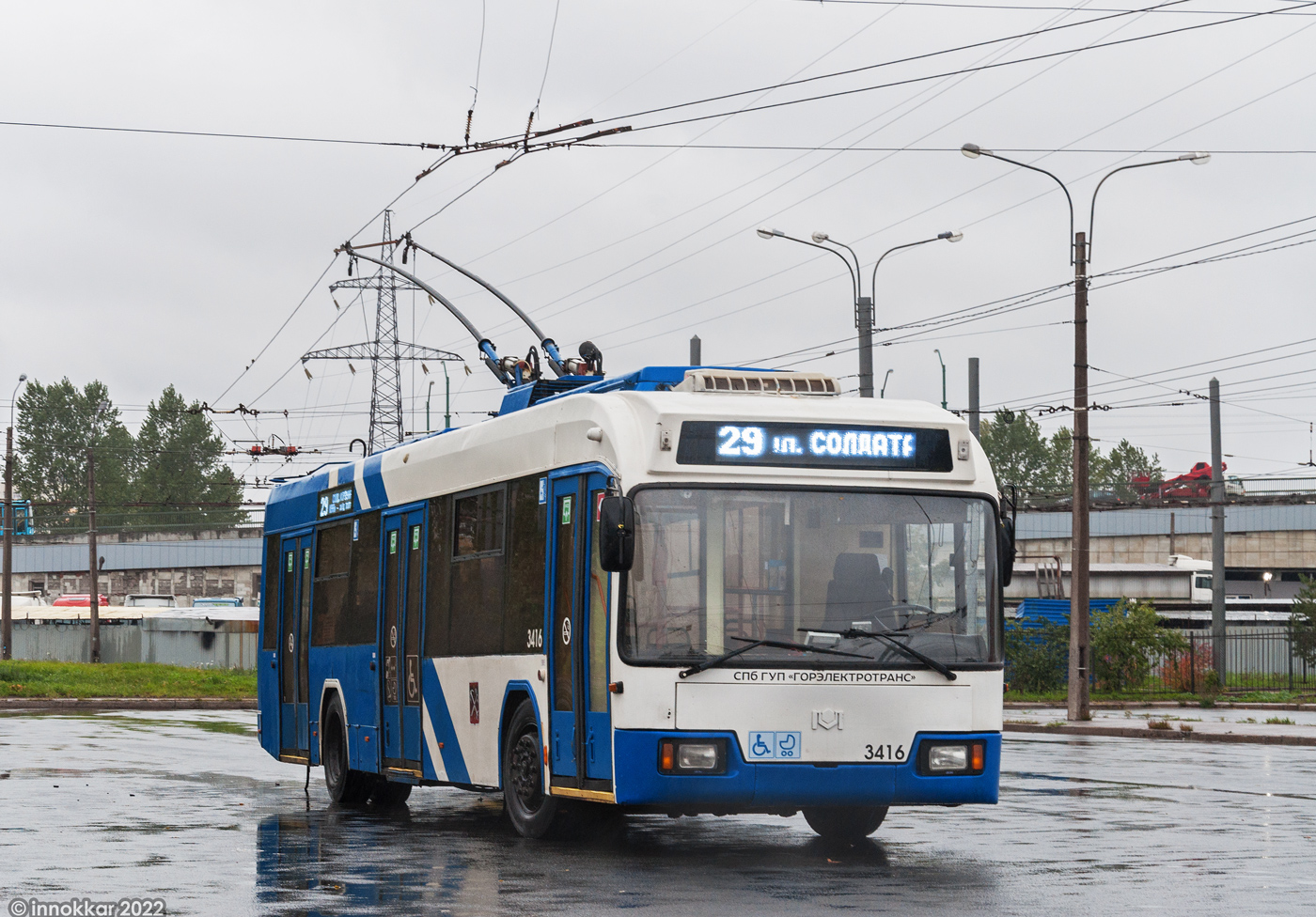 Санкт-Петербург, БКМ 321 № 3416