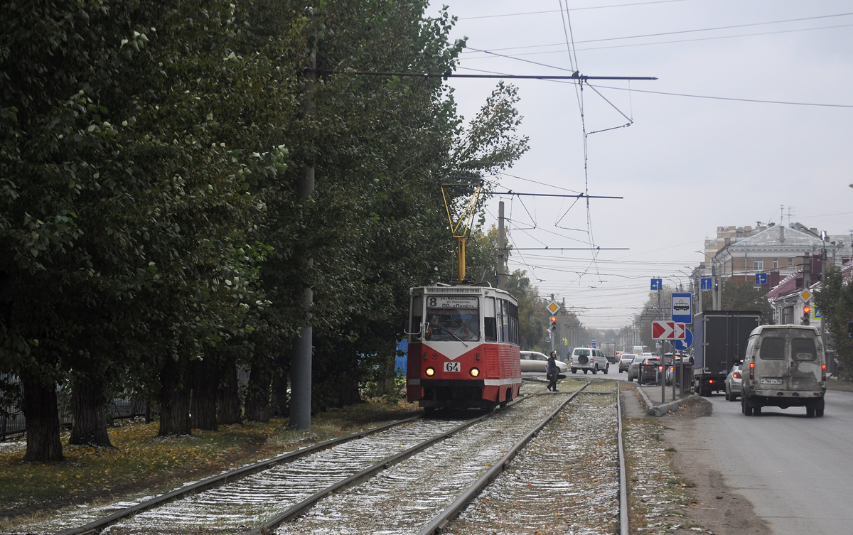 Омск, 71-605 (КТМ-5М3) № 64 Омск, 71-605 (КТМ-5М3) № 64