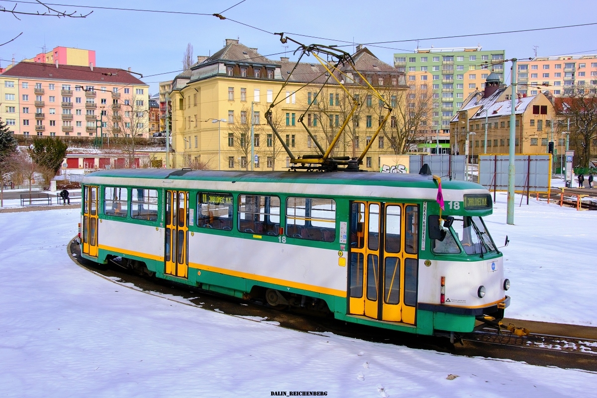 Либерец ― Яблонец-над-Нисой, Tatra T2R № 18