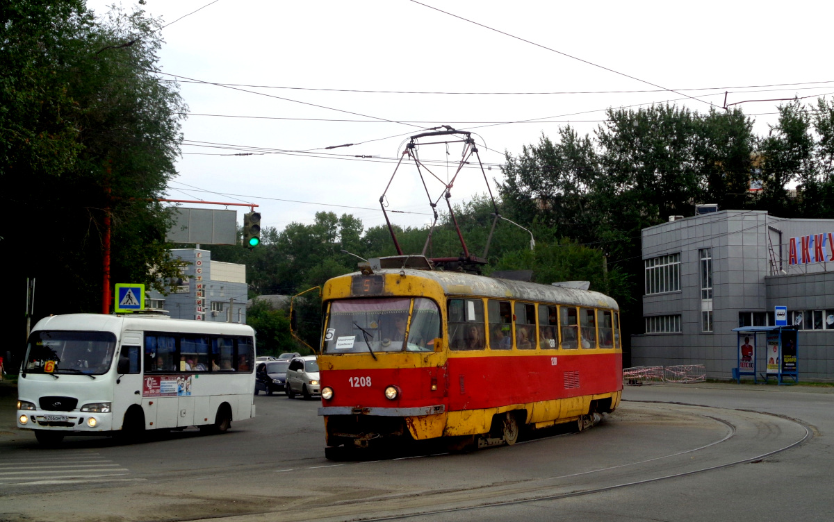 Barnaul, Tatra T3SU № 1208