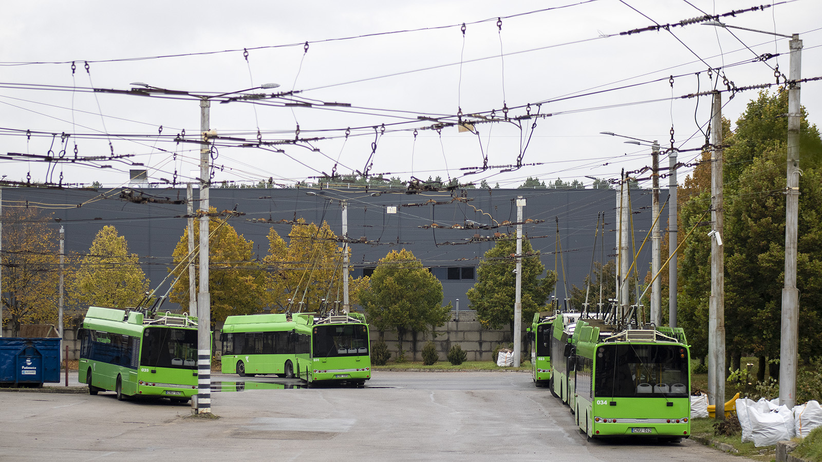 Каунас, Solaris Trollino III 12 AC № 031; Каунас, Solaris Trollino III 12 AC № 034