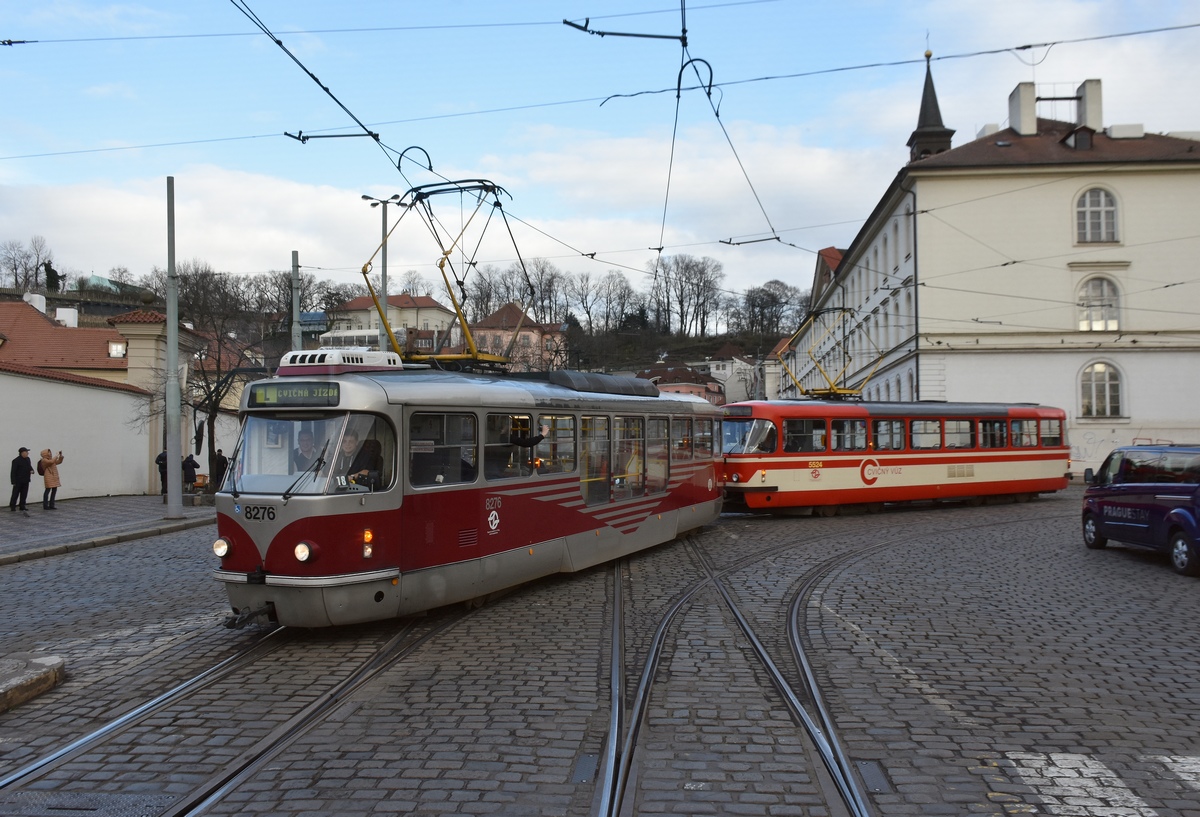 Прага, Tatra T3R.PLF № 8276