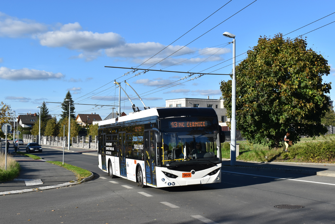 Пльзень, Škoda 36Tr TEMSA № 989 Пльзень, Škoda 36Tr TEMSA № 989