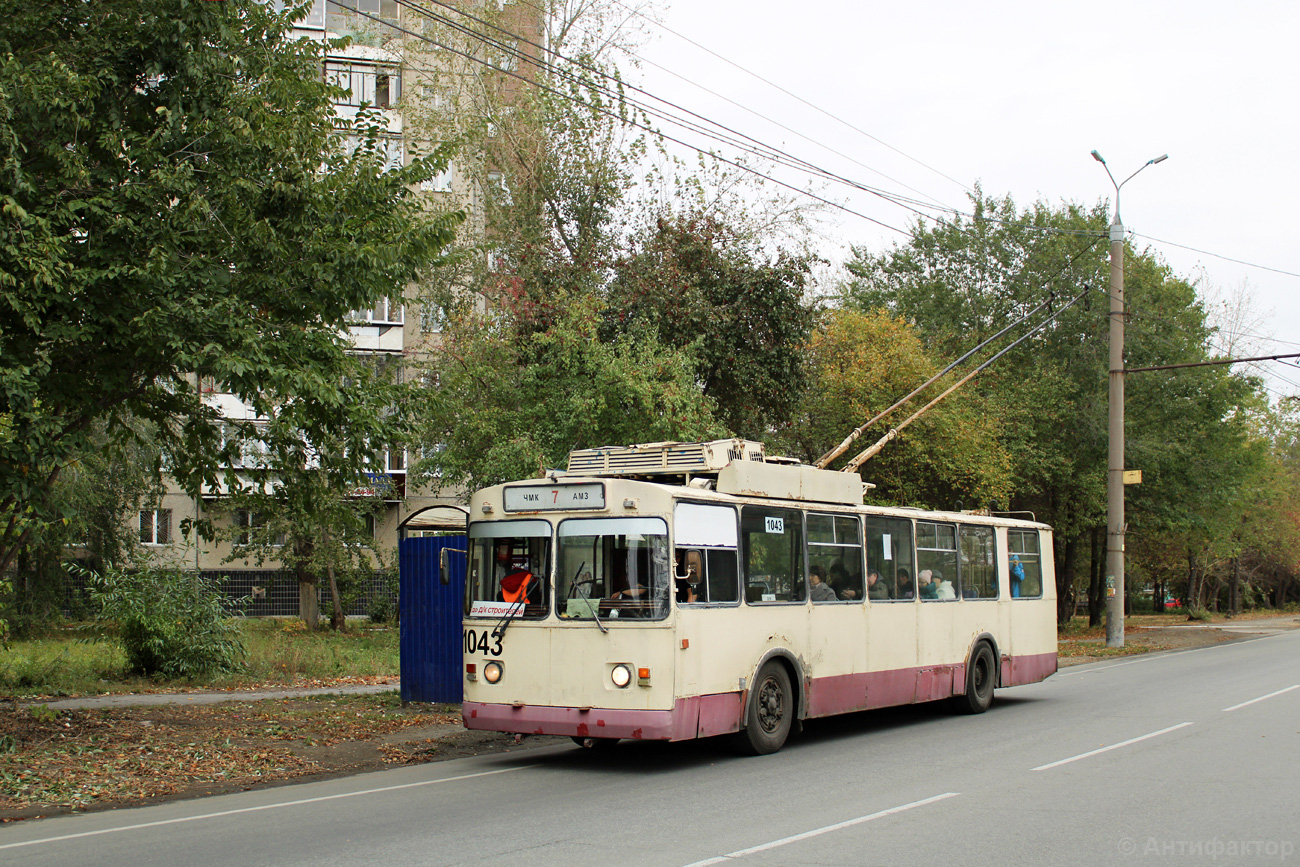 Челябинск, ЗиУ-682Г [Г00] № 1043