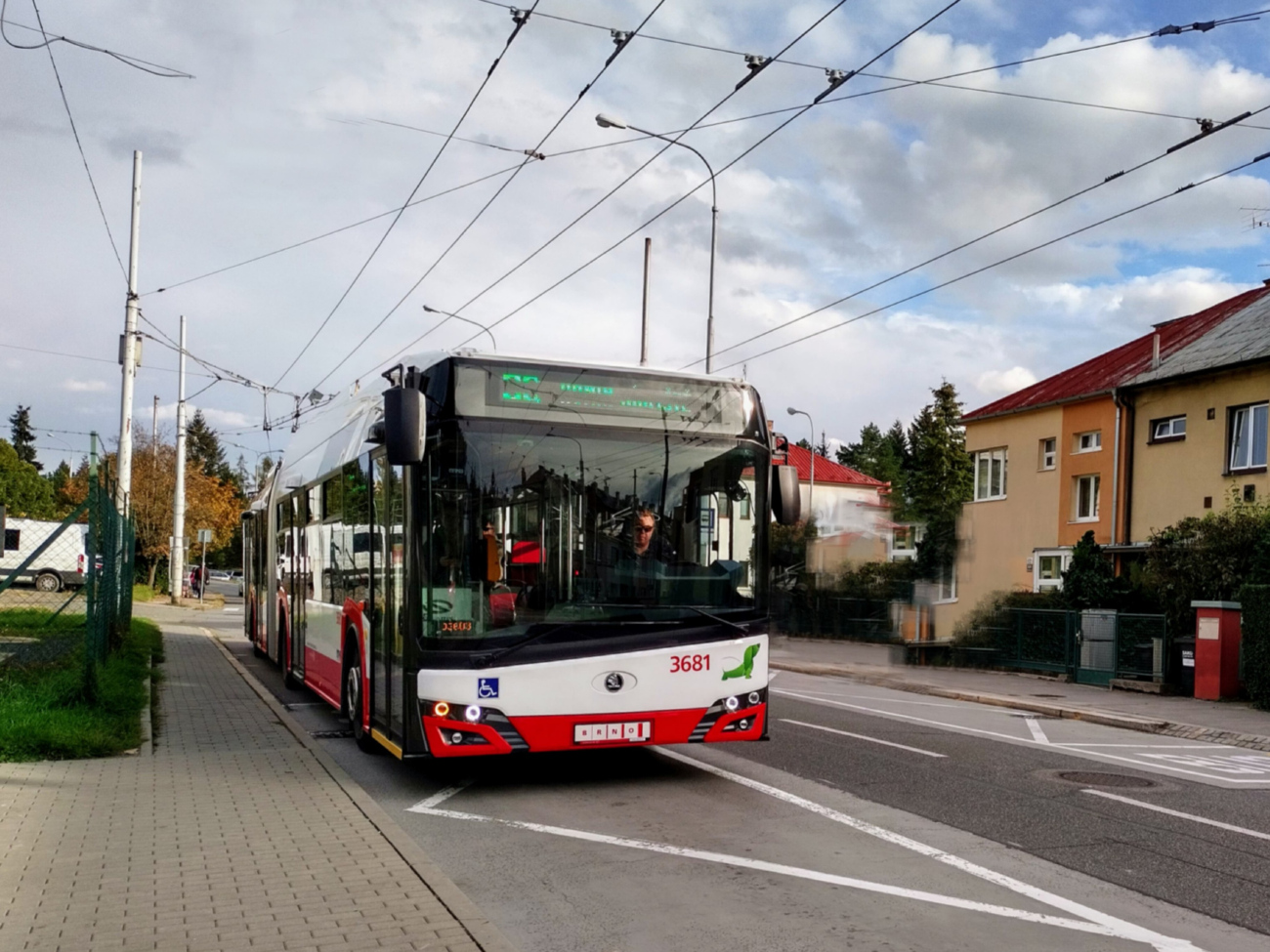 Брно, Škoda 27Tr Solaris IV № 3681