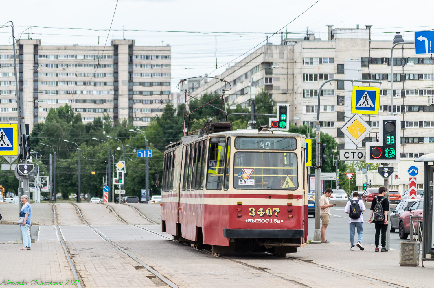 Sankt Petersburg, LVS-86K Nr 3407
