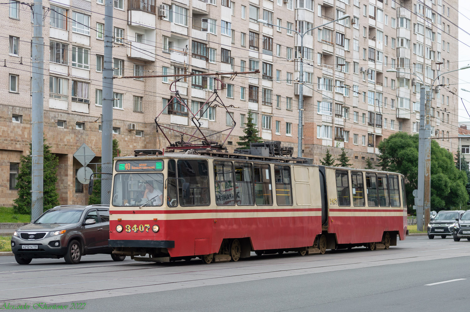 Szentpétervár, LVS-86K — 3407