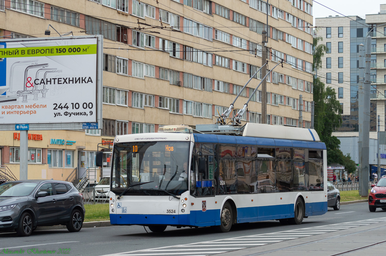 Санкт-Петербург, Тролза-5265.00 «Мегаполис» № 3524