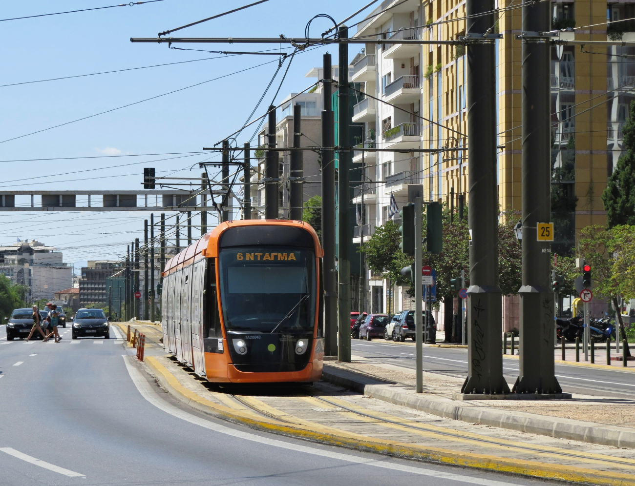Афины, Alstom Citadis 305 № 20046; Афины — Трамваи – линии и инфраструктура