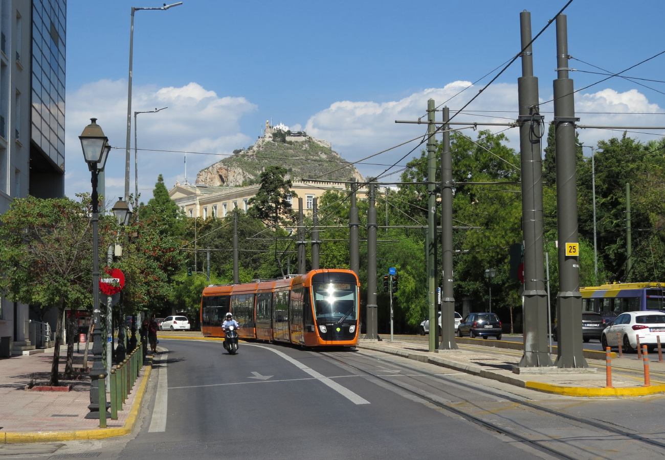 Афины, Alstom Citadis 305 № 20045