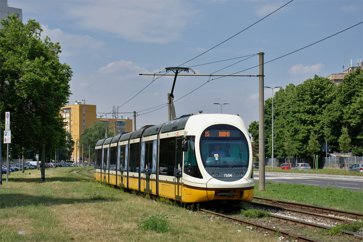 Милан, AnsaldoBreda Sirio № 7104