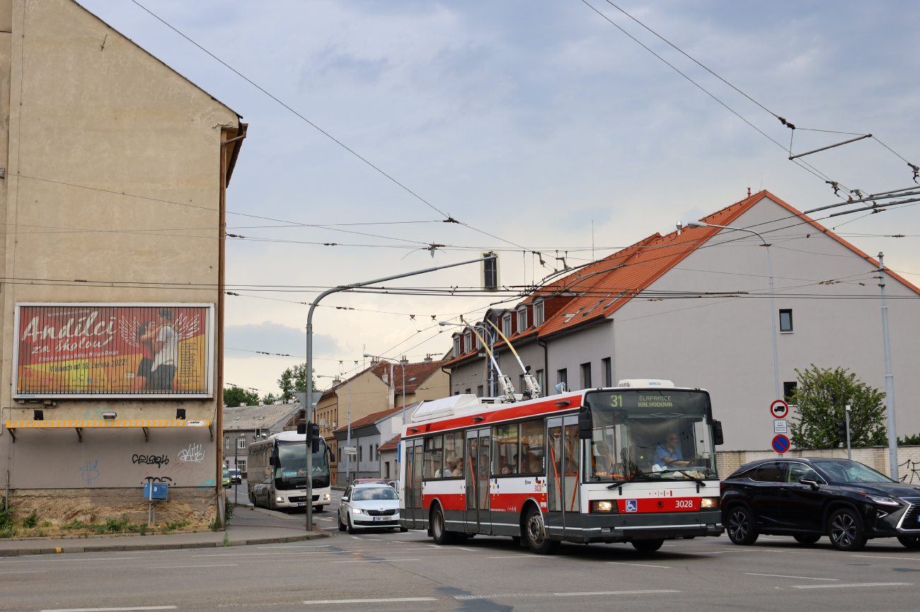 Брно, Škoda 21Tr № 3028