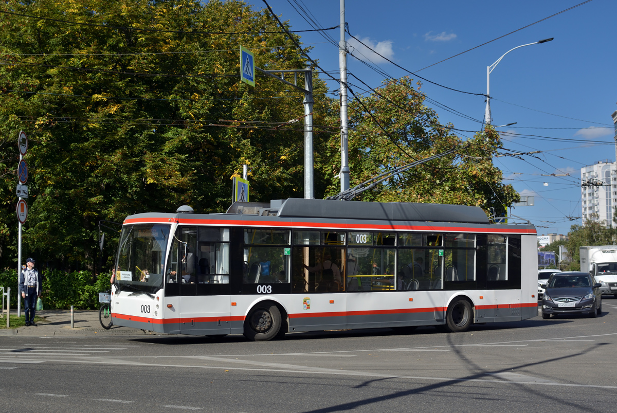 Краснодар, Тролза-5250 «Мегаполис» № 003