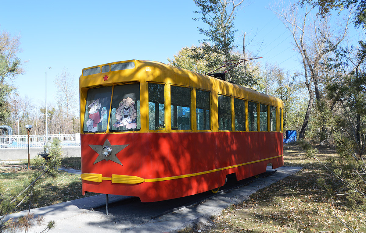 Темиртау, КТМ-2 № б/н; Темиртау — Трамвай-памятник КТМ-2