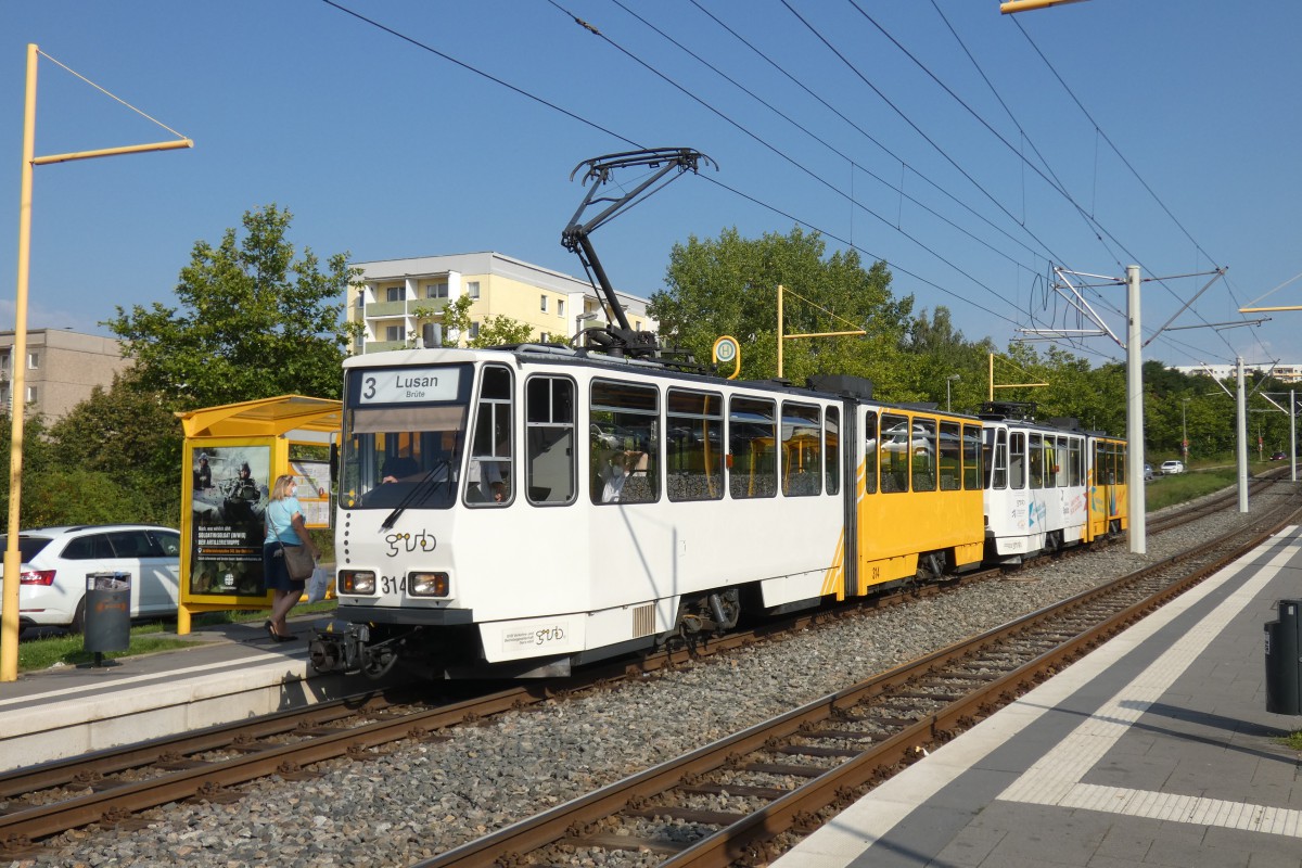 Гера, Tatra KT4DMC № 314