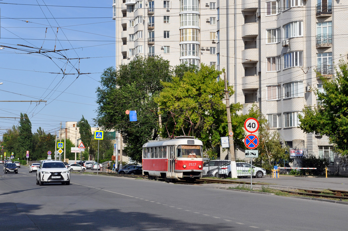 Volgograd, Tatra T3SU (2-door) # 2527 Volgograd, Tatra T3SU (2-door) # 2527