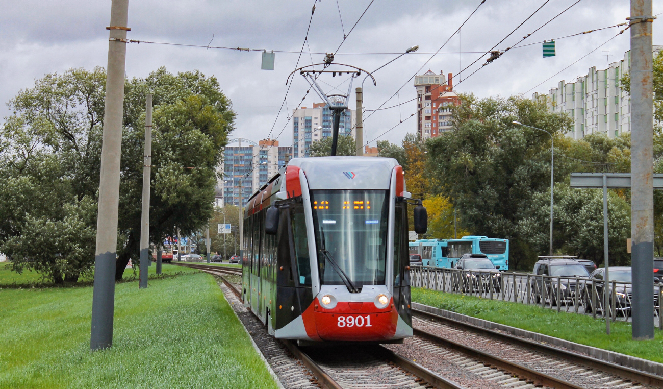 Санкт-Петербург, 71-801 (Alstom Citadis 301 CIS) № 8901