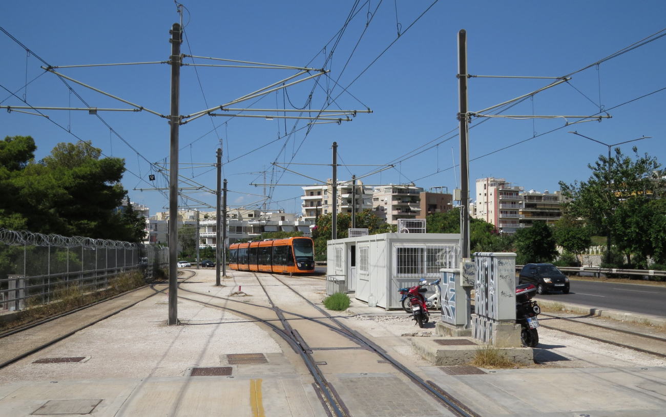 Афины — Трамваи – линии и инфраструктура