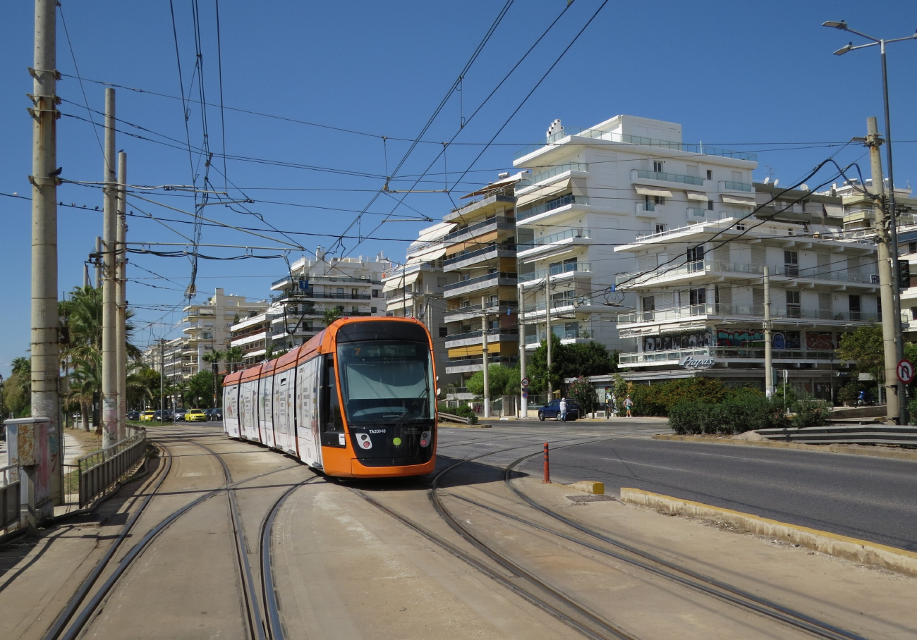 Афины, Alstom Citadis 305 № 20048; Афины — Трамваи – линии и инфраструктура