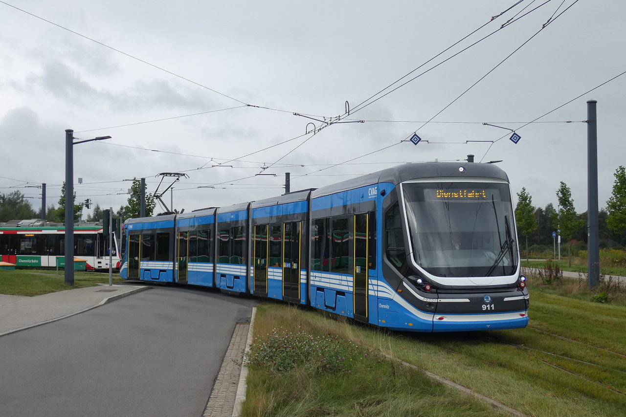 Хемниц, Škoda 35T ForCity Classic № 911