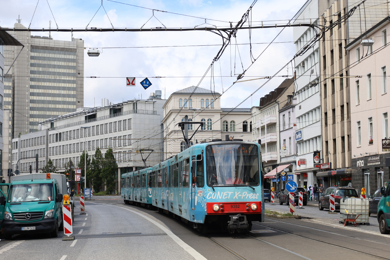 Бонн, Duewag B100C № 9352 Бонн, Duewag B100C № 9352