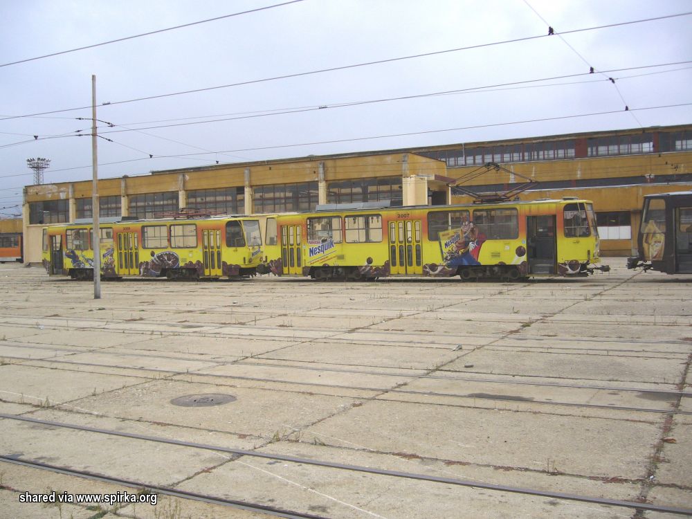 София, Tatra T6A2B № 2007; София, Tatra T6A2B № 2009