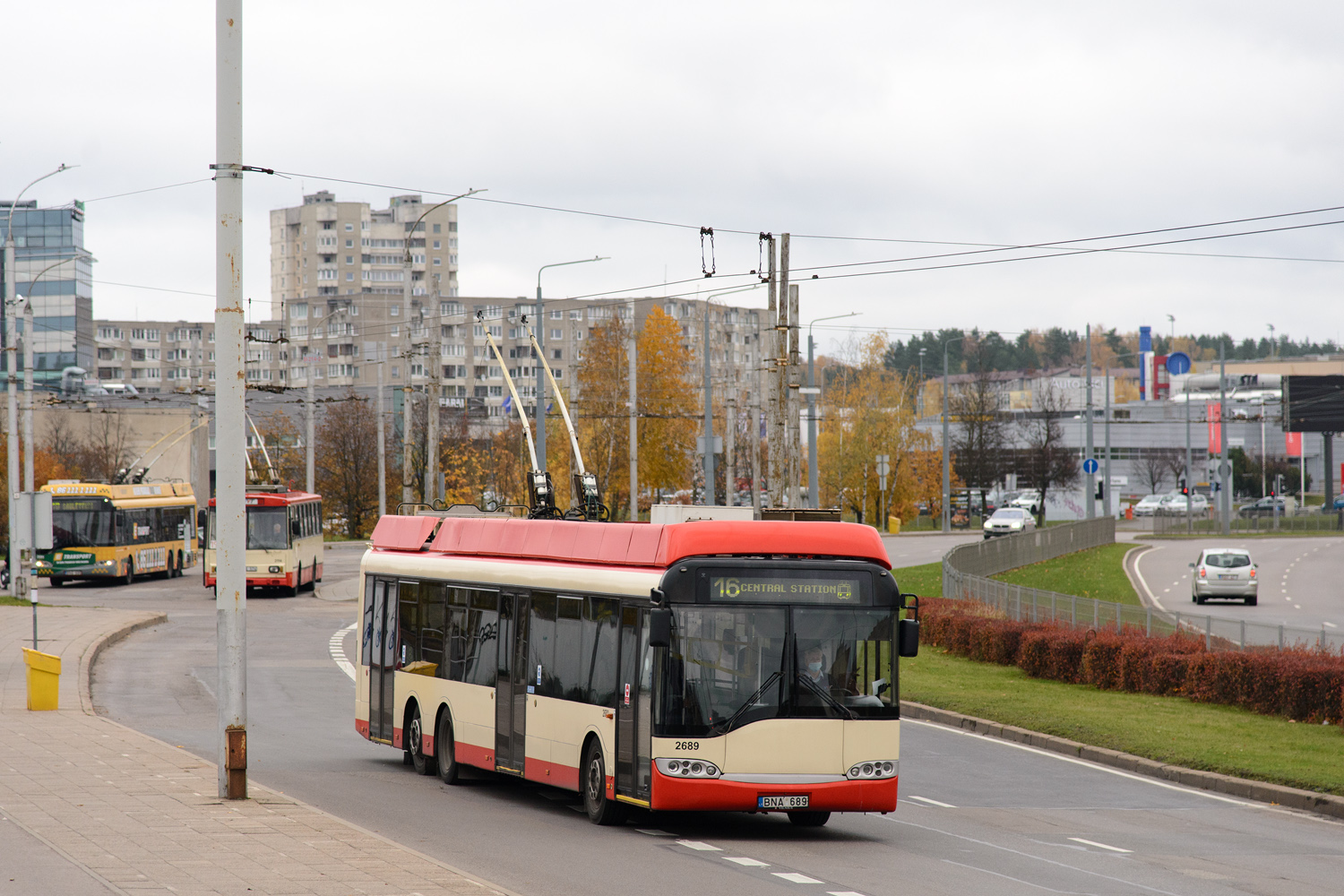 Vilnius, Solaris Trollino II 15 AC # 2689 Vilnius, Solaris Trollino II 15 AC # 2689
