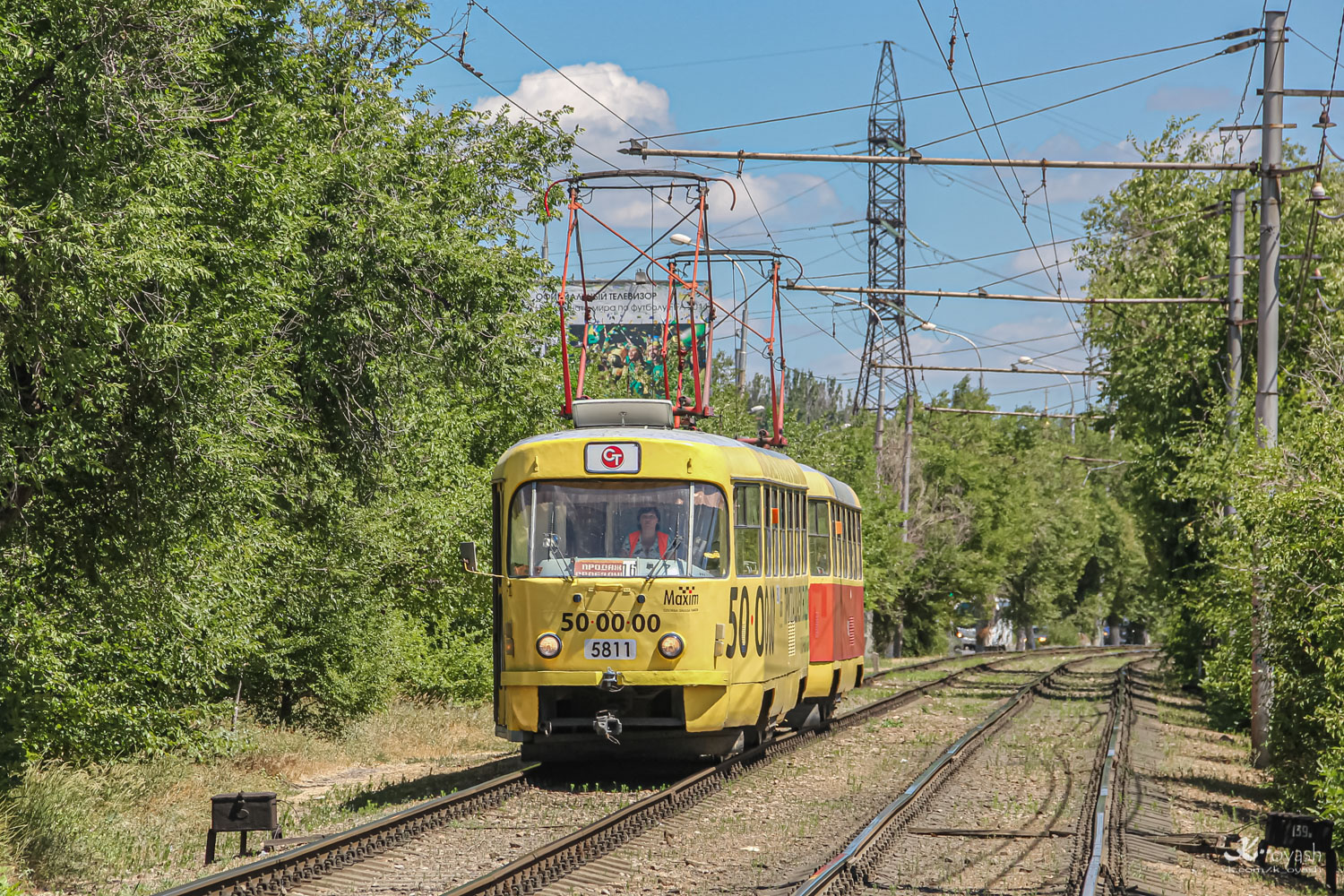 Волгоград, Tatra T3SU № 5811