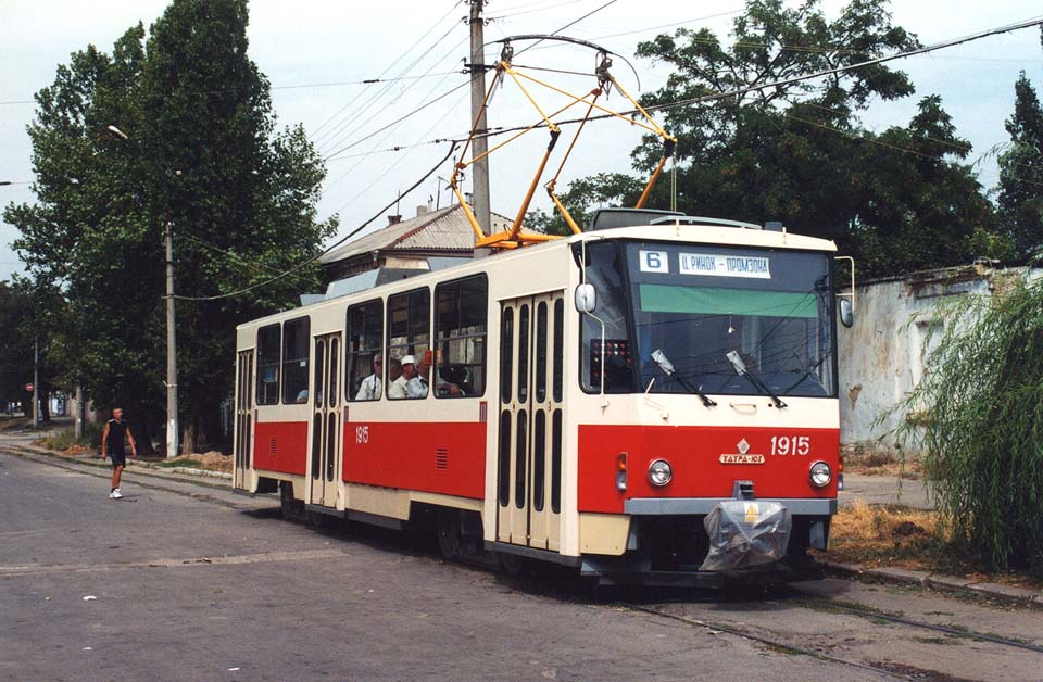 Николаев, Татра-Юг Т6Б5 № 1915; Николаев — Исторические фотографии