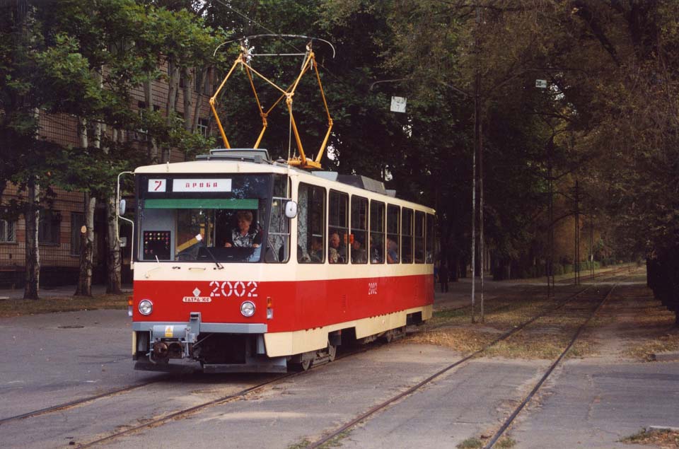Николаев, Татра-Юг Т6Б5 № 2002; Николаев — Исторические фотографии
