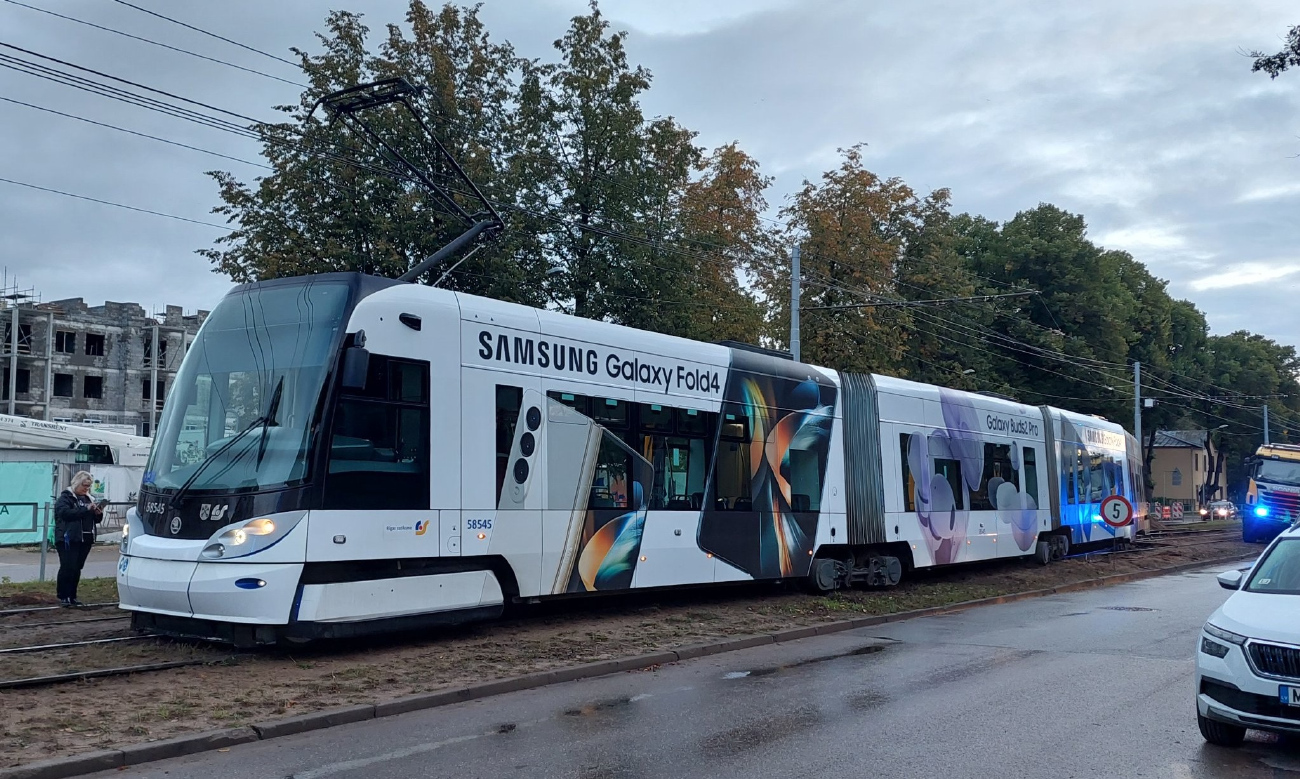 Рига, Škoda 15T2А ForCity Alfa Riga № 58545; Рига — Происшествия