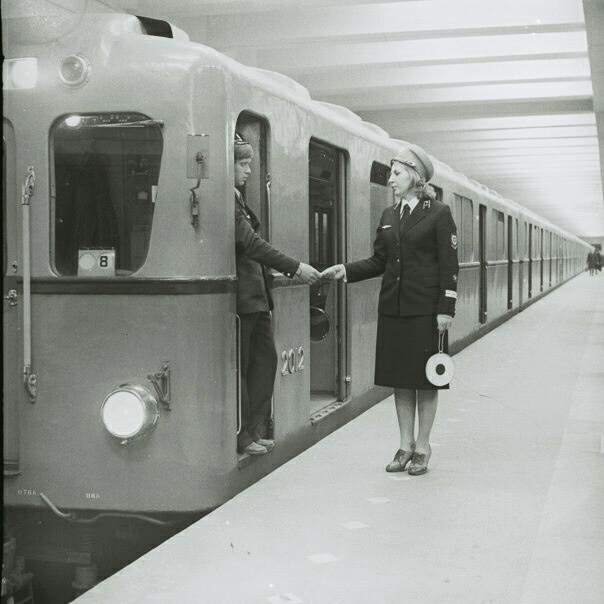 Москва, Д № 2012; Москва — Метрополитен — Исторические фотографии (1933-1991)