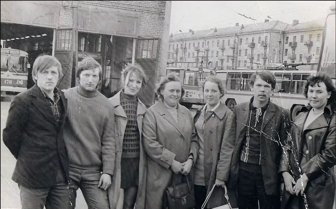 Ярославль, ЗиУ-682Б № 178; Ярославль, ЗиУ-682В № 194; Ярославль — Исторические фотографии; Ярославль — Троллейбусное депо № 1