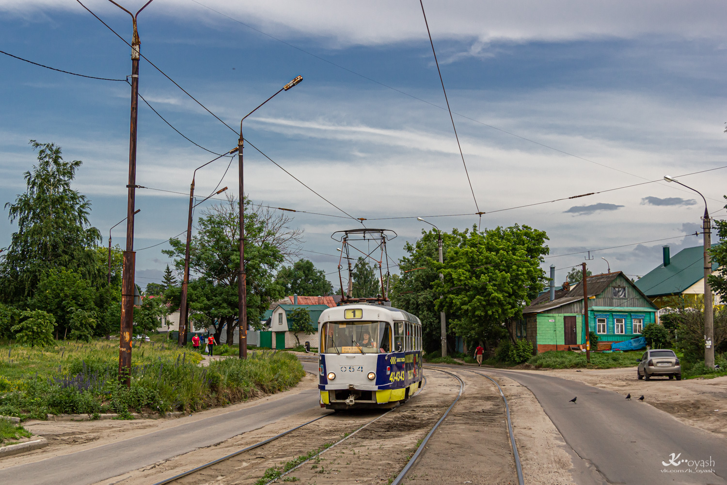 Орёл, Tatra T3SU № 054