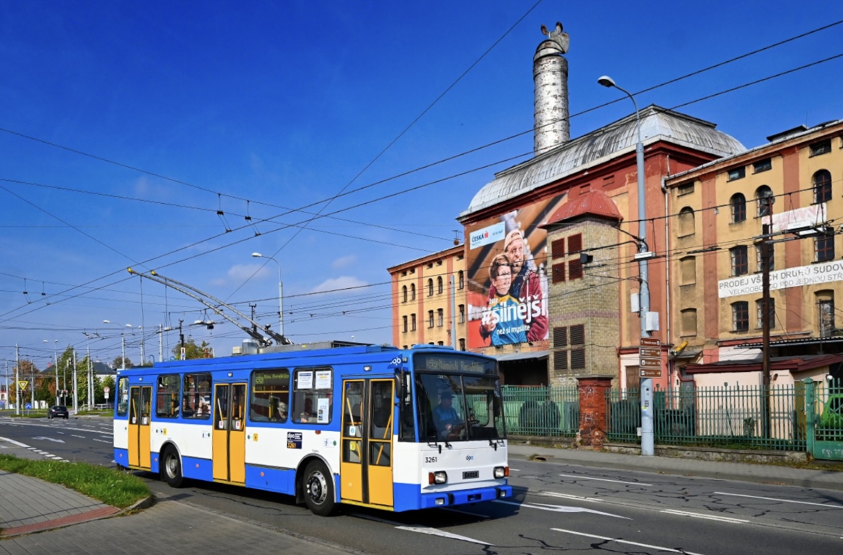 Острава, Škoda 14TrM № 3261; Острава — 70 лет троллейбуса в Остраве