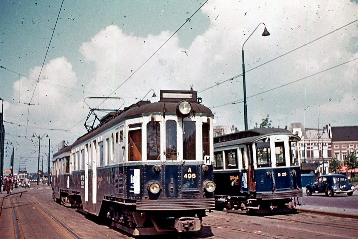 Лейден – Гауда – Алфен-ан-де-Рейн, Четырёхосный прицепной Ganz № B405