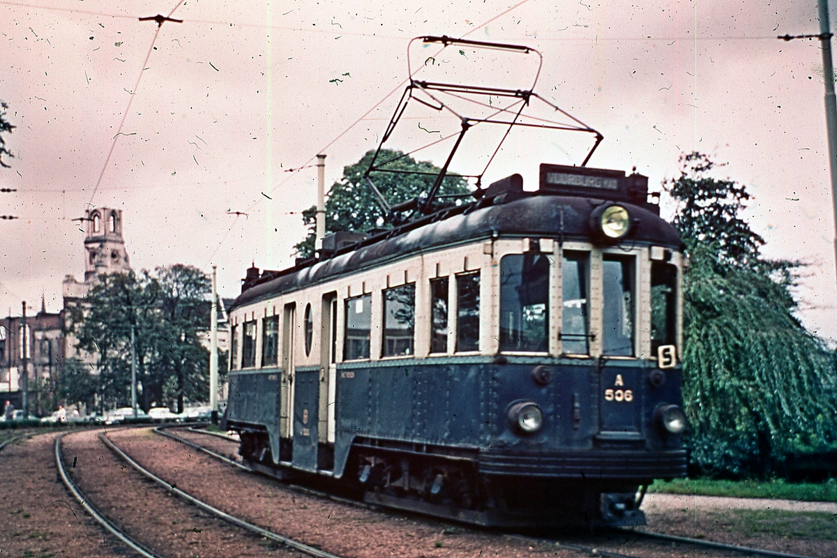 Лейден, Четырёхосный моторный Ganz № A506; Гаага — Старые фотографии